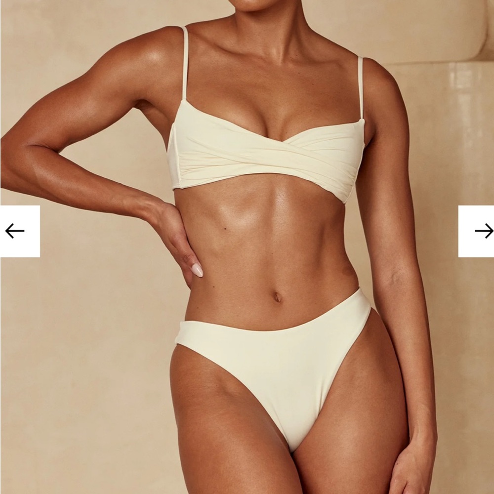 Monday swimwear  Byron bottom ivory new with tags size medium